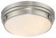 Flush Mount, Satin Nickel, 13.25"