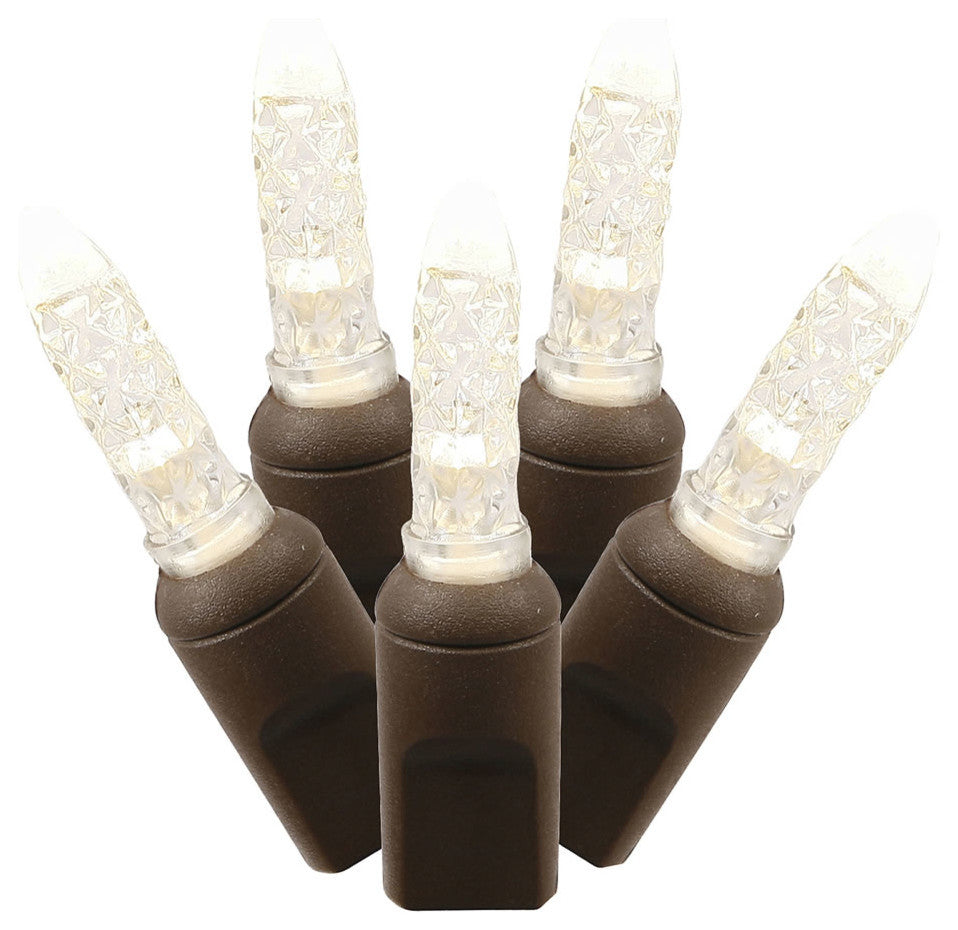 70Lt Led Wmwhite/Bw M5 Icicle Ec Set 9'L
