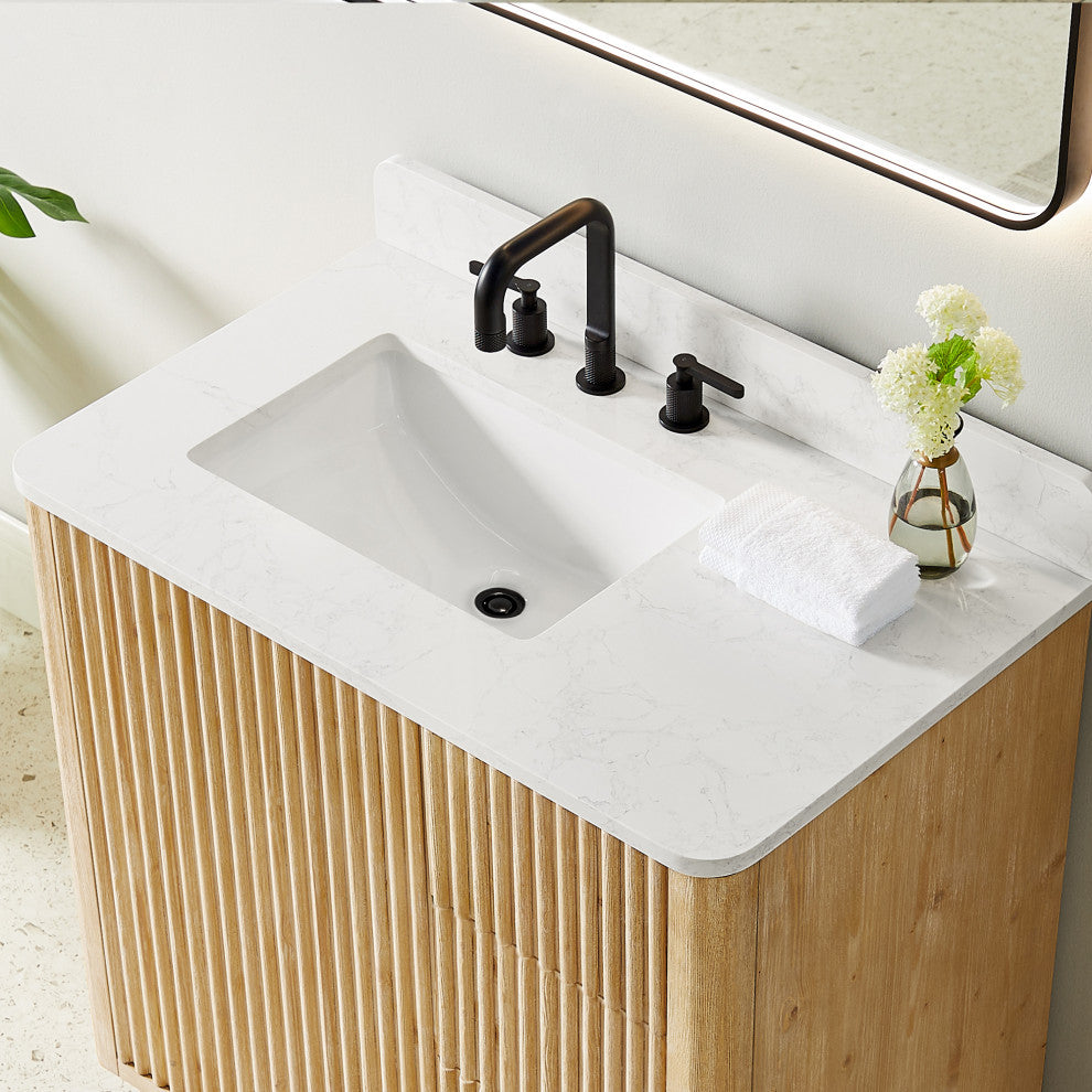 Wishful 8" Widespread 2-Handle Bathroom Faucet, Matte Black