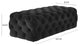 Kaylee Black Velvet Ottoman