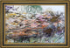 Claude Oscar Monet WaterLilies (Right Half) Framed Premium Canvas Print, 18"x27"