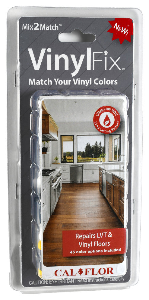 CalFlor Mix2Match VinylFix Vinyl, LVT and WPC Floor Repair Kit