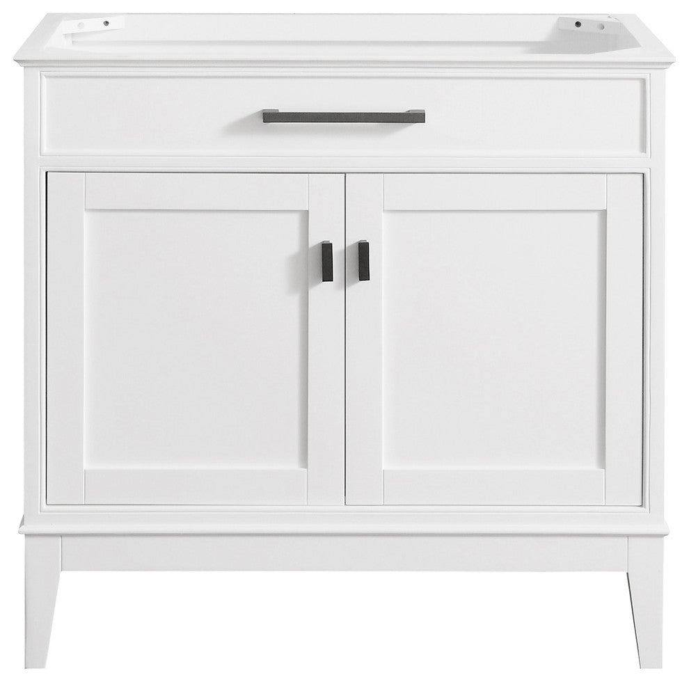 Avanity Madison 36" Vanity Only, White Finish