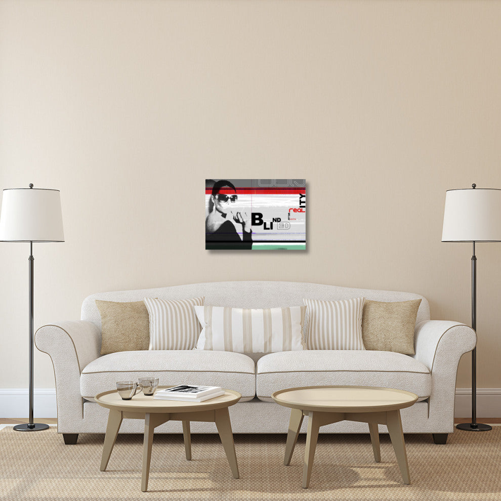 "Blinded From Reality" Fine Art Print