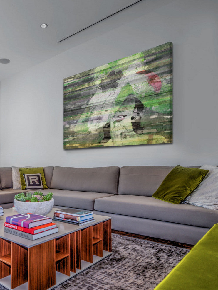 "Tempted" Print on Canvas Multi, 36"x24"