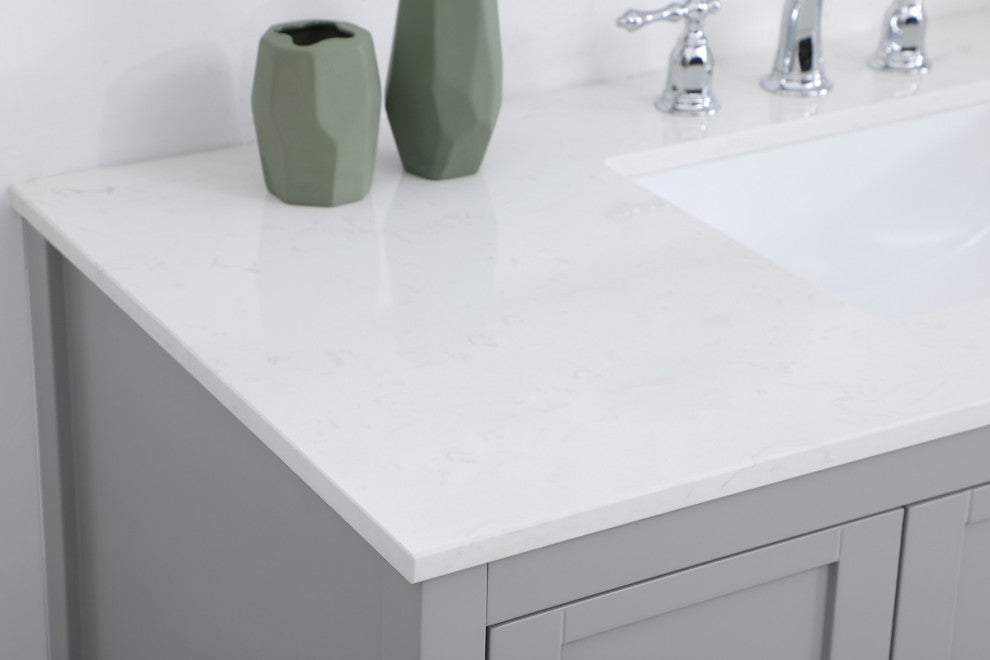 Tucker Grey 48" Single Sink Bathroom Vanity