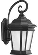 Crawford Collection Black 1-Light Medium Wall Lantern
