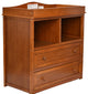Baby Mile Lena 2-Drawer Changer, Pecan
