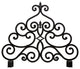 36 Wide X 32 High Fleur-de-lis Fireplace Screen