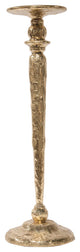 Hammered Candleholder, Polished Brass