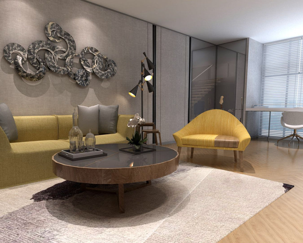 Silver Viggo Metal Wall Art