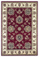 Cambridge 7340 Red, Ivory Floral Mahal, 5'3"x7'7"
