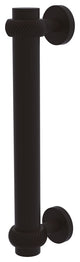 8" Door Pull With Twist Accents, Oil Rubbed Bronze
