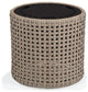 Jasper 18" Round Woven Side Table