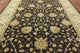 Oushak Style Brown Hand-Knotted Peshawar Chobi Wool Rug, 9'x12'
