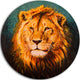 The Lion Of Judah, Animal Round Wall Art, 23"