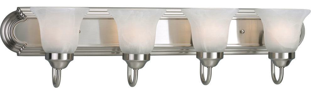 Progress Lighting Builder Bath 4-Light Bath and Vanity Fixture