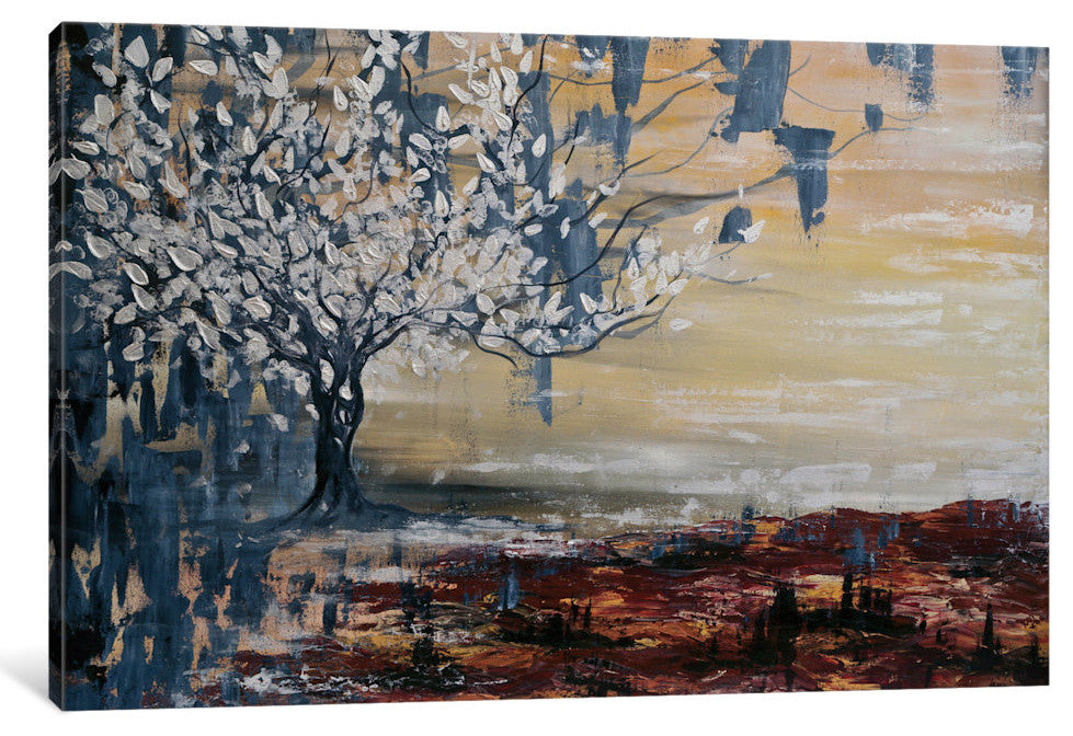 "Ominous Gallery" by Emily Magone, 26x18x1.5"