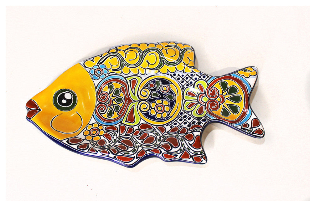Fish Plate, 8"W x 14.25"L, A