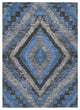 Machine Washable Indoor/Outdoor Chantille ACN1890 Blue 9' x 12' Rug