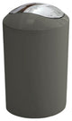 Glossy Waste Paper Basket, Anthracite Gray