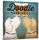 "Doodle Beer Double" Wrapped Canvas Art Print, 30"x30"x1.5"