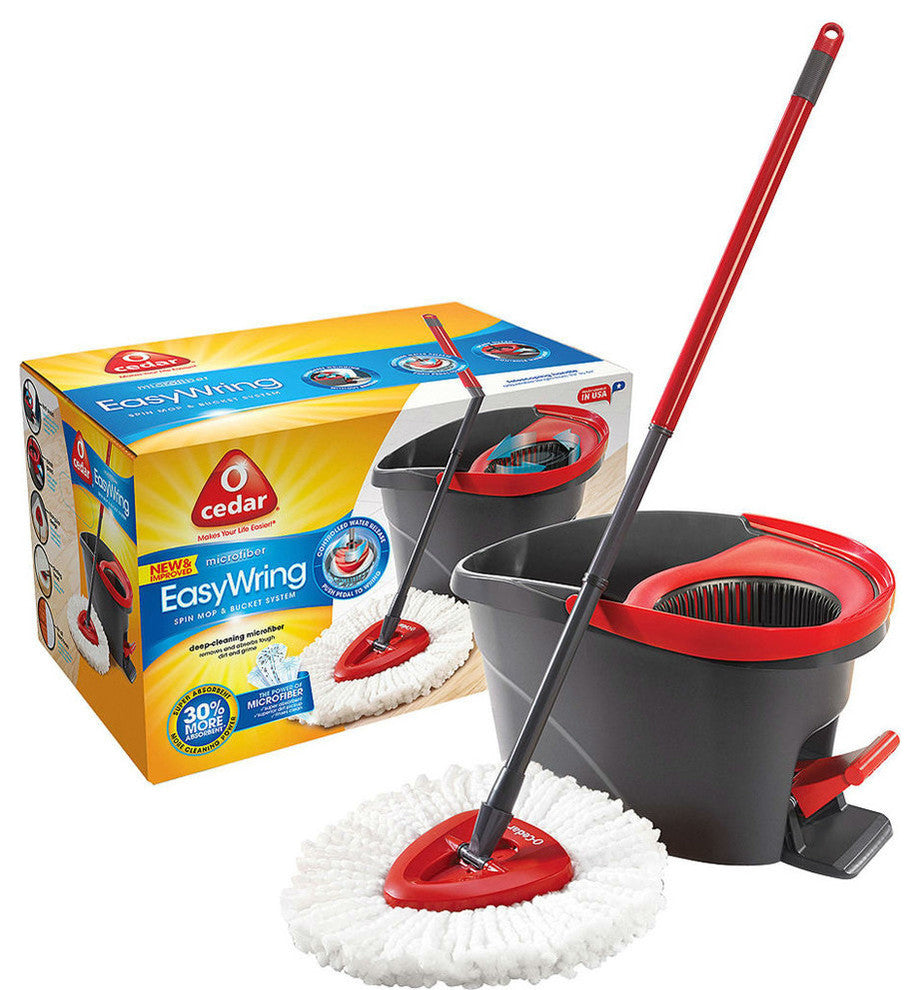 O' Cedar 148473 Easywring Spin Mop/Bucket System
