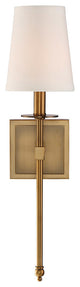 Savoy House Monroe 1-Light Wall Sconce, 20", Warm Brass