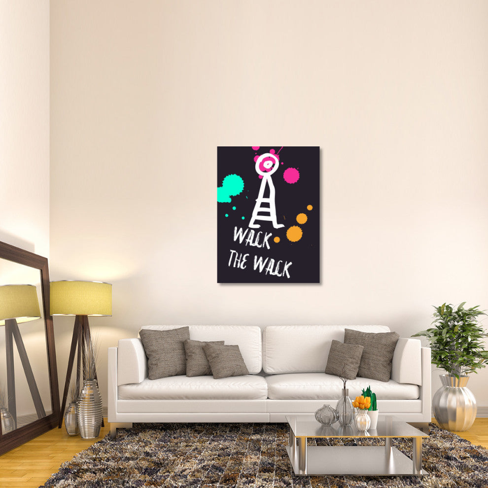 "Walk The Walk Poster 2" Fine Art Print