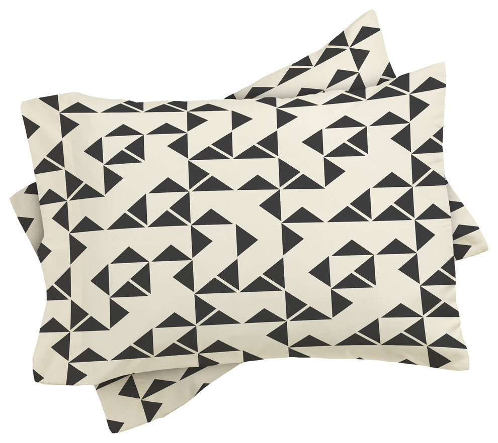 Holli Zollinger Pinwheels Duvet Cover Set, Queen