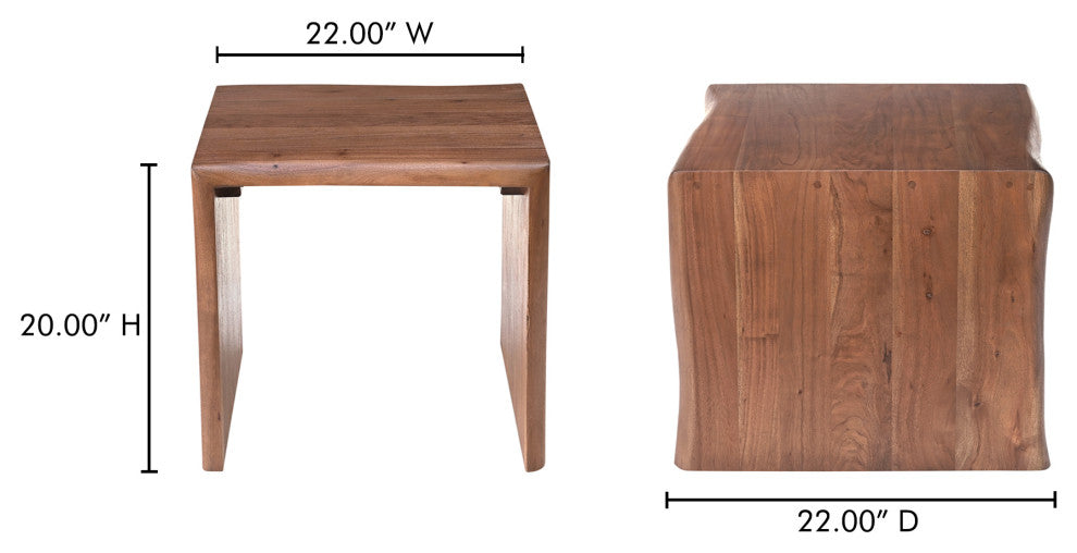 Tyrell Side Table Natural Stain