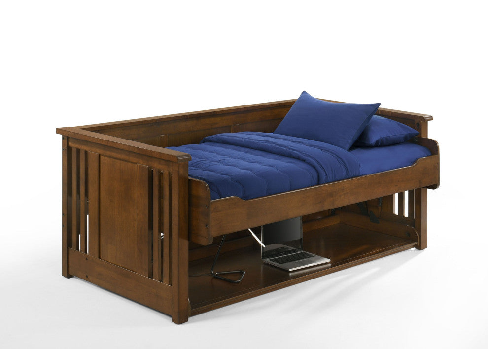 Artisan Desk Bed, USB Ports and AC Outlet