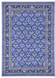 Unique Loom Blue La Jolla Trellis 7' 0 x 10' 0 Area Rug