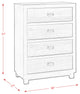 Picket House Furnishings Harrison 4-Drawer Chest