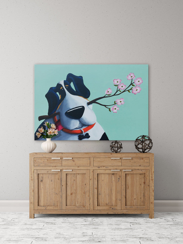 Marmont Hill, "Woody" by Mike Taylor Painting Print on Wrapped Canvas, 36x24