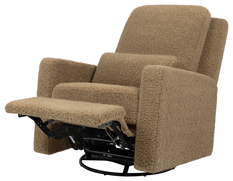 Sigi Recliner and Swivel Glider, Shearling, Cortado Shearling