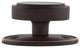 Sumner Street Home Hardware Ovaline Knob, Large, Oil Rubbed Bronze