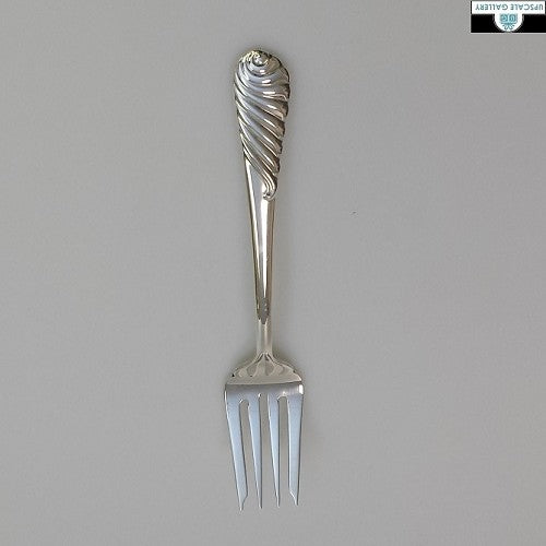 Gorham Sterling Silver Sea Sculpture Salad Fork