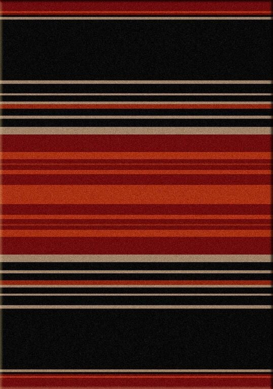 Heart Strong Rug, Red, 8'x11', Rectangle