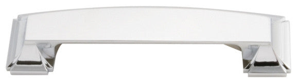 Belwith Hickory 3 In. and 96mm Bridges Chrome Cabinet Cup Pull P3234-CH Hardware