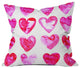 Amy Sia Heart Speckle Throw Pillow, 26"x26"