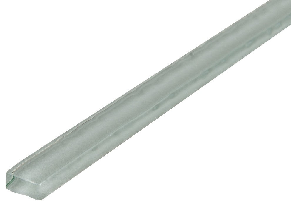 0.63"x8" Crystal Glass Liner, Sweet Pea Soft Texture, Set of 10