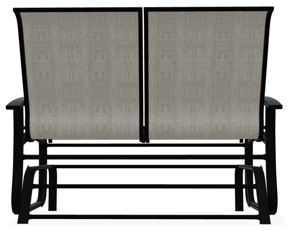 Belle Isle Sling 2-Seat Glider, Smoke/Black