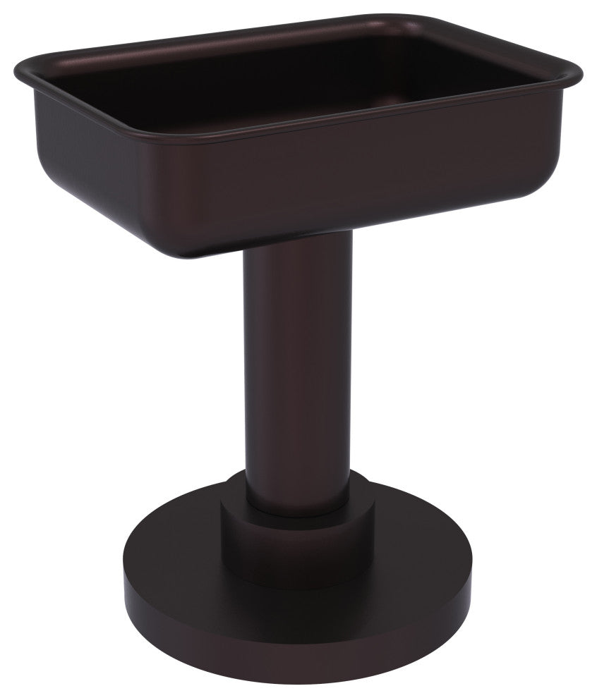 Vanity Top Soap Dish, Antique Bronze