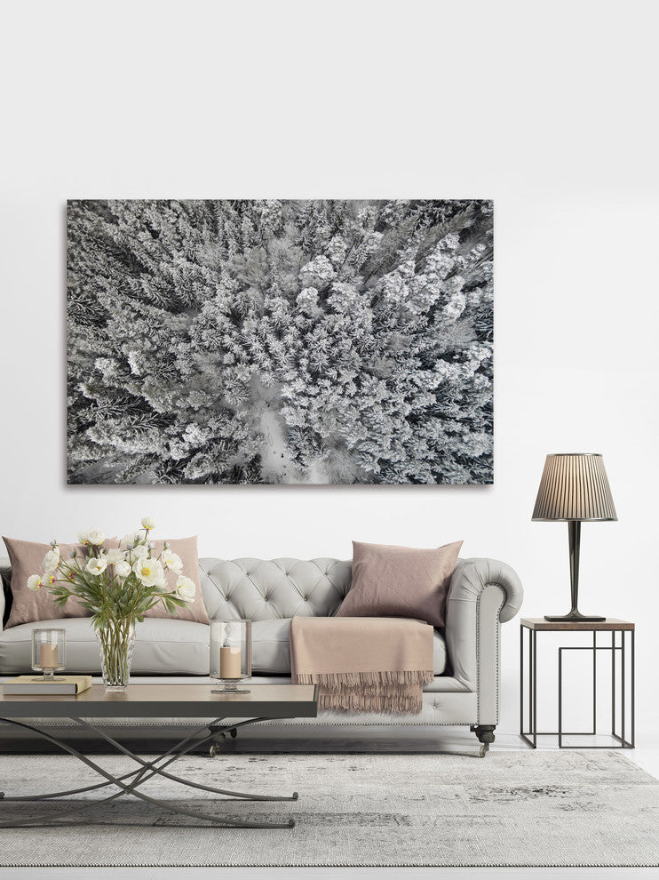 "Frozen Friends" Print on Canvas by Karolis Janulis