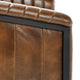 Seville Top Grain Leather Dining Chair, Brown