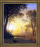 Albert Bierstadt Light in the ForestFramed Premium Canvas Print, 16"x20"