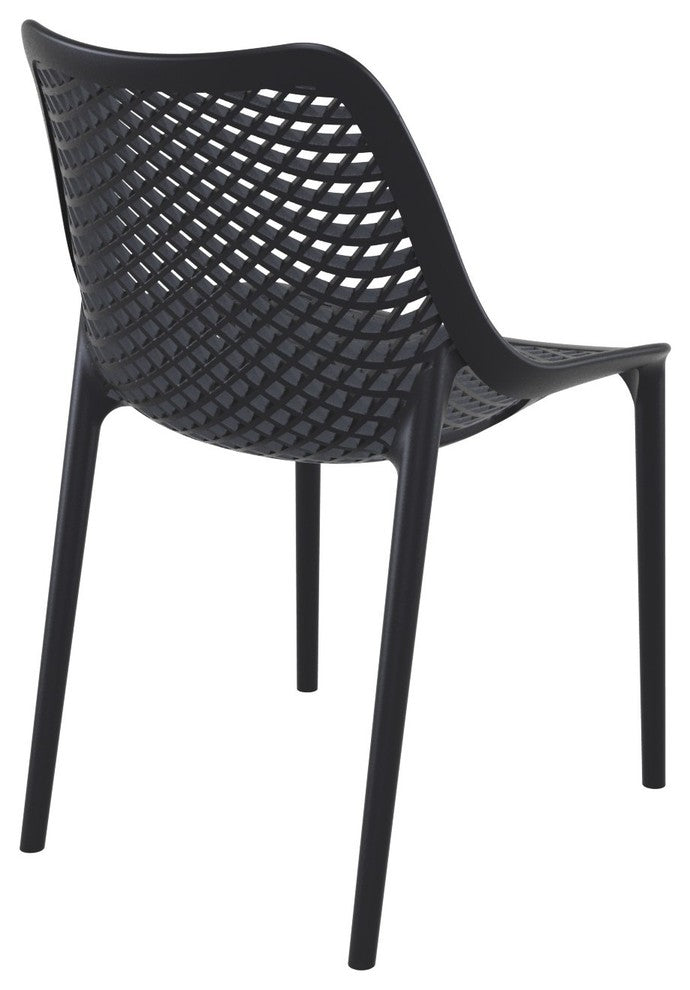 Compamia Air Dining Side Chair, Set of 2, Black