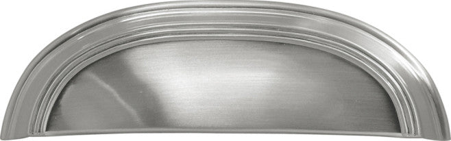 3 " and 96mm American Diner Satin Nickel Cup Cabinet Pull P2144-SN