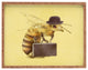 Eric Fan Worker Bee Rectangular Tray